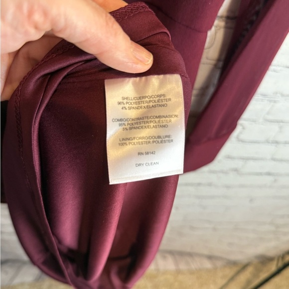 Maggy London Illusion Dress. Women's Crepe Knee Length. Sz 2. NWOT - Picture 4 of 4